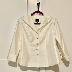Adrianna Papell Cream Formal Jacket